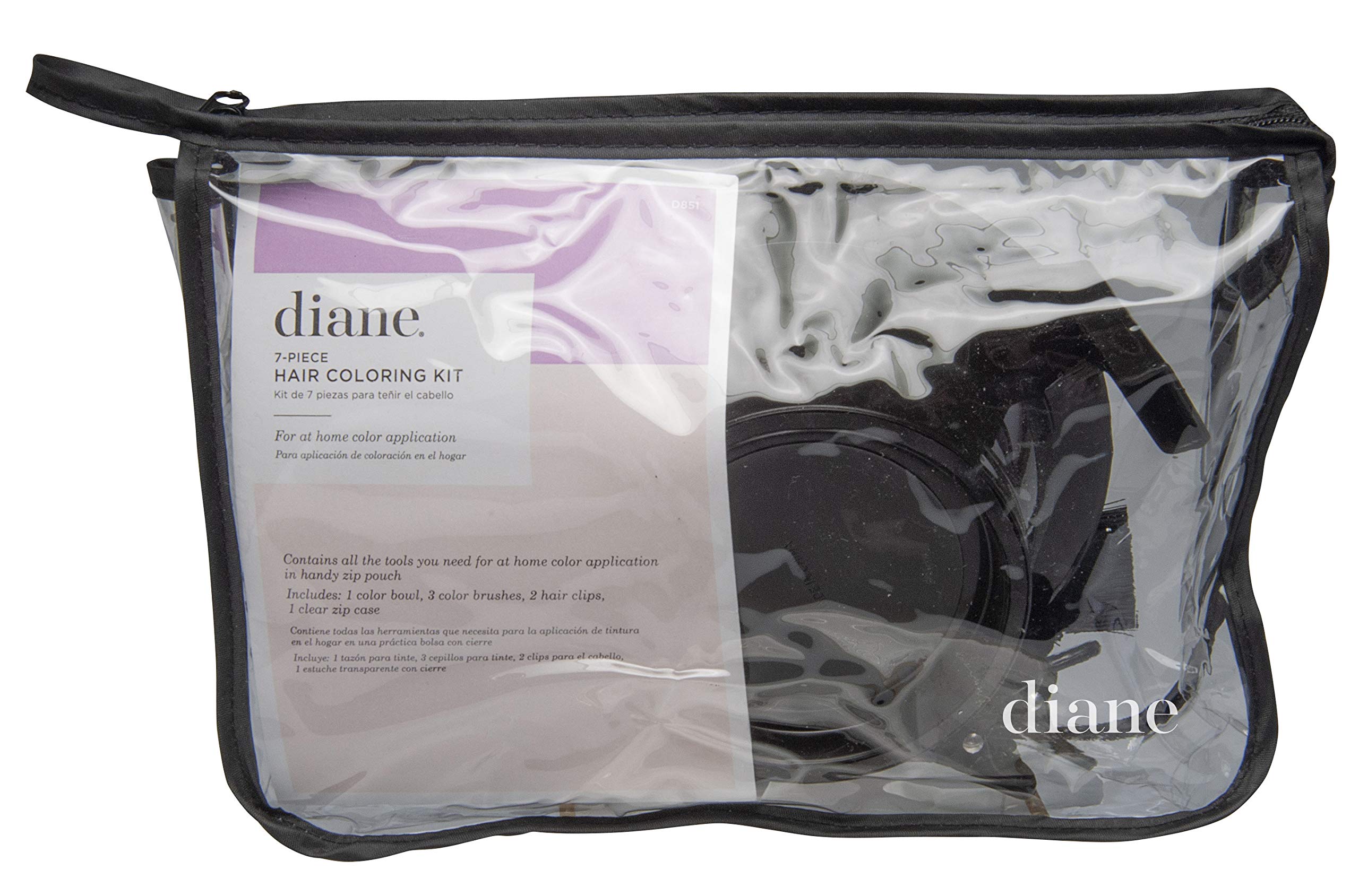 Hair Coloring : Diane 7-Piece Hair Coloring Kit
